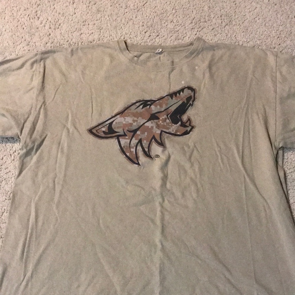 Vintage Shane Doan Arizona Coyotes DigiCamo T shirt